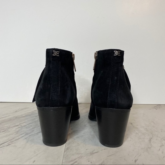 Sam Edelman Walden Black Suede Bootie 9M - Picture 3 of 14